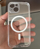 绿联 适用iPhone15手机壳苹果15磁吸壳MagSafe保护套无线充电超薄散热气囊防摔防磨防震镜头全包透明 实拍图