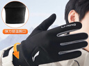 李宁（LI-NING）骑行手套冬季男女保暖加绒电动摩托自行车手套防冻防寒风登山滑雪 实拍图