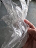 美丽雅 一次性手套100只食品用抽取式塑料pe加厚防漏家用厨房透明薄膜 实拍图