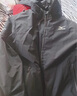 美津浓户外棉服男秋冬夹克外套上衣连帽防风保暖百搭登山服 黑色  4XL 实拍图