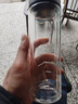 【京东物流配送】高硼硅双层玻璃杯大容量泡茶杯水杯子茶水分离杯 【双层加厚】茶杯350ml1只 实拍图