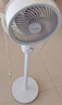 艾美特（AIRMATE）【小暴风】空气循环扇大风量摇头电风扇家用台式落地扇升级加高换气轻音柔风小风扇 FA18-X115 实拍图