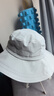 蕉下（beneunder）遮阳帽子女透气渔夫帽防晒帽钓鱼帽登山帽太阳帽子男防紫外线 灰 实拍图