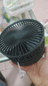 电风扇伸缩折叠小风扇宿舍家用静音充电型办公台式USB桌面宿舍大风力夏台面落地两用折叠电风扇 颜色随机 直插款无档位开关1个装 实拍图