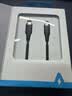 ANKER安克充电线【MIF认证】适用iphone12/13/14手机充电器亲肤type-c转lightning快充数据线 0.9m黑 实拍图
