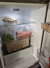 美的（Midea）180L+二门冰箱白色租房小型家用电冰箱风冷无霜两门小冰箱不串味租房不占地以旧换新MR-195WE 实拍图