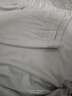 猫人男士睡衣男【凉感冰丝】家居服仿莫代尔可外穿短袖短裤云雾灰2XL 实拍图
