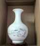 傲世景德镇陶瓷器小花瓶新中式工艺品客厅摆件酒柜办公室博古架装饰品 溪山访友赏瓶（配木质旋转底座） 实拍图