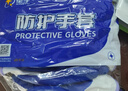 星宇浸胶劳保手套丁腈耐磨耐油耐酸耐碱胶皮挂胶工业工地工作木工汽修建筑防护手套 12付 白纱灰经典款 N518【耐油耐磨】 实拍图