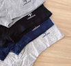 浪莎男士内裤男纯棉10A抗菌防螨平角裤透气中腰男式四角裤男生裤头4条 实拍图