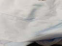 【蕾丝花边】女装夏季新款高腰显瘦阔腿裤九分直筒裤垂感小个子 浅蓝色 L 【101-115斤】 实拍图