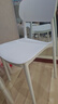 全品屋餐椅凳子塑料椅子办公椅靠背休闲椅书桌椅学习椅化妆椅电脑椅 实拍图