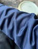 乐优佰易 长袖工作服套装男耐磨工厂车间厂服工人反光条汽修劳保服春秋 深蓝加厚长袖 175  实拍图