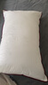 水星家纺枕头枕芯酒店枕头护颈枕头芯家用一对纯棉抗菌可水洗中枕48x74cm 实拍图