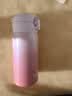 膳魔师（THERMOS）保温杯316L不锈钢大容量水杯儿童男女情侣杯子生日礼物团购 珊瑚粉 350ml 实拍图
