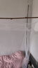 学生蚊帐单人蚊帐家用宿舍防蚊 白月光【赠送帐钩】 宽0.9米*长1.95米*高1.4米 实拍图