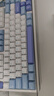 联想（Lenovo）GK10 80W无线蓝牙三模机械键盘 RGB背光全键热插拔 游戏办公电脑键盘极光系列80配列 雪域幽蓝红轴 实拍图