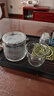 美斯尼 旅行茶具套装便携式茶具玻璃快客杯泡茶杯 茶乐旅行茶具 实拍图