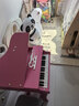 Hape(德国)儿童早教启蒙音乐钢琴玩具30键机械钢琴粉色女孩礼物E0319 实拍图