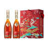 人头马（Remy Martin）洋酒 CLUB优质香槟区干邑白兰地 500ml 双支装 马年新年礼盒 实拍图