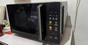 美的（Midea）微碳微波炉烤箱一体机900w微波1000w烧烤平板光波速热23L容量变频臻彩荧幕 （C32） 实拍图