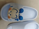 巴布豆（BOBDOG）儿童拖鞋男女童宝宝软底居家室内外夏季凉拖鞋 浅兰 160码 实拍图