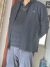 梦特娇（MONTAGUT）男士夹克春秋季翻领商务行政外套防风抗皱日常通勤上衣 藏青 54  实拍图