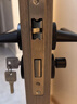 固特（GUTE）门锁室内家用房门锁卧室黑色门把手轻音降噪分体锁哑黑色  实拍图