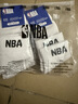NBA袜子男士短筒袜夏季休闲跑步运动短袜低帮精梳棉袜5双 实拍图
