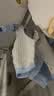 贝瑞加（Babyprints）婴儿连体衣秋冬宝宝保暖衣服夹棉加厚柔软爬服偏开哈衣 蓝象73 实拍图