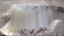 艾瑞泽 热熔胶棒胶条透明胶水棒环保高粘性热熔胶 高粘度透明胶棒11*150mm（50根） 实拍图
