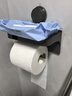 馨沛卫生间吸盘纸巾盒壁挂免打孔浴室厕纸盒抽纸卷纸卫生纸收纳置物架 实拍图