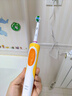 欧乐B电动牙刷成人送男士女士情侣实用生日礼物小圆头充电式旋转式入门牙刷D12 实用礼赠 D12活力橙（到手刷头*1） 实拍图
