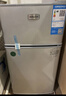 日普（RIPU）小冰箱迷你小型双门家用一级能效宿舍出租房办公室节能省电冷藏冷冻电冰箱 【一级能效】76升银色【小巧不占地】 实拍图
