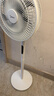 美的（Midea）【闪拆系列】一键闪电拆装直流变频家用语音电风扇一级能效轻音落地扇大风力卧室立式电扇SDJ30BC 实拍图