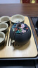 京东京造 茶具整套 功夫茶具陶瓷套装茶壶茶杯茶盘【黑陶提梁壶】 12件套  实拍图