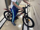 凤凰（Phoenix）儿童自行车山地车男女学生脚踏车6-15岁童车 霸道 黑红色 20寸 实拍图