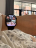 Apple/苹果 Watch S11 智能手表GPS+蜂窝款42毫米亮黑色铝金属表壳黑色运动型表带M/L MF934CH/B 实拍图