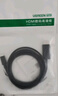 绿联Type-C转HDMI线适雷电4/5转换器USB-C转接线扩展4K高清适用苹果M5笔记本电脑手机投屏接显示器1.5m 实拍图