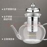 金灶（KAMJOVE） 玻璃泡茶壶耐高温304不锈钢过滤花茶壶飘逸杯煮茶壶简约式茶艺壶 A-07【600ml】 实拍图