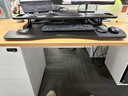 Brateck北弧升降桌电脑桌站立办公工作升降台子 站立式电脑升降支架D450L 实拍图