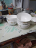 高颜值家用银杏时光米饭碗大面碗陶瓷餐具家用新骨瓷陶瓷碗 银杏时光 5英寸10个碗 实拍图