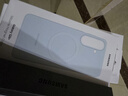 三星Samsung Galaxy S26+原装硅胶磁吸保护壳 原厂壳 浅蓝色 实拍图