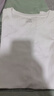 京东京造短袖女T恤5A抗菌夏季新款修身显瘦打底抑菌防汗 白色-白色 XL 实拍图