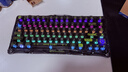 重力星球破茧75机械键盘电竞游戏无线有线蓝牙三模gasket客制化侧刻办公键盘GS K1 LITE 探索黑 实拍图