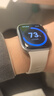 华为HUAWEI WATCH FIT 4 悦动白氟橡胶表带 华为运动智能手表超轻薄大屏潮流运动蓝牙通话睡眠监测fit4 实拍图