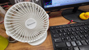 赛亿电风扇小风扇小台扇迷你USB手持便携电风扇小型学生宿舍床头办公室轻音桌面扇小型可车载风扇 实拍图
