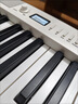 特伦斯折叠钢琴88键便携式电钢琴成人儿童电子琴重力度键盘V30pro钢琴 时尚白+专用琴包+Z琴架 实拍图