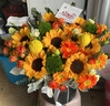 冉子花坊鲜花速递同城配送向日葵混搭抱抱桶玫瑰送爱人女友生日礼物真鲜花 抱抱桶混搭 实拍图