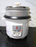 三角牌（Triangle）电饭煲家用老式电饭锅小不粘锅内胆带蒸笼柴火饭米饭锅煮饭锅微压老人用蒸煮一体 5L 大容量(5-6人用)配3件套 实拍图